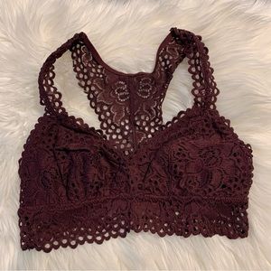 Arie • lace bralette Sz M